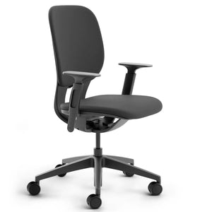 LIM Black with height-adjustable armrest