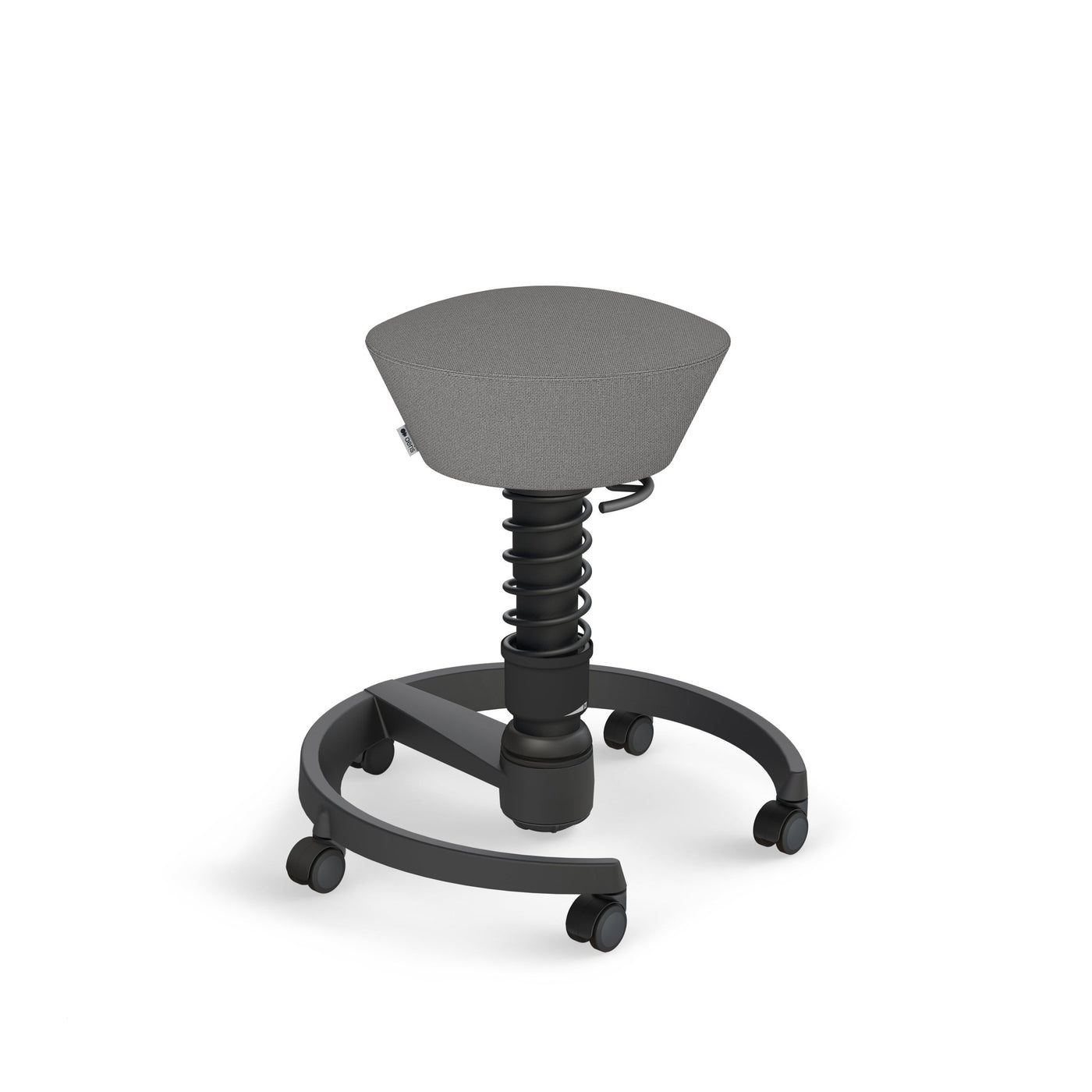 Aeris - Aeris Swopper - 20% Rabatt - Sitzhocker - Weiss - Rollen - Cura Gabriel - Hellgrau - 123HomeOffice