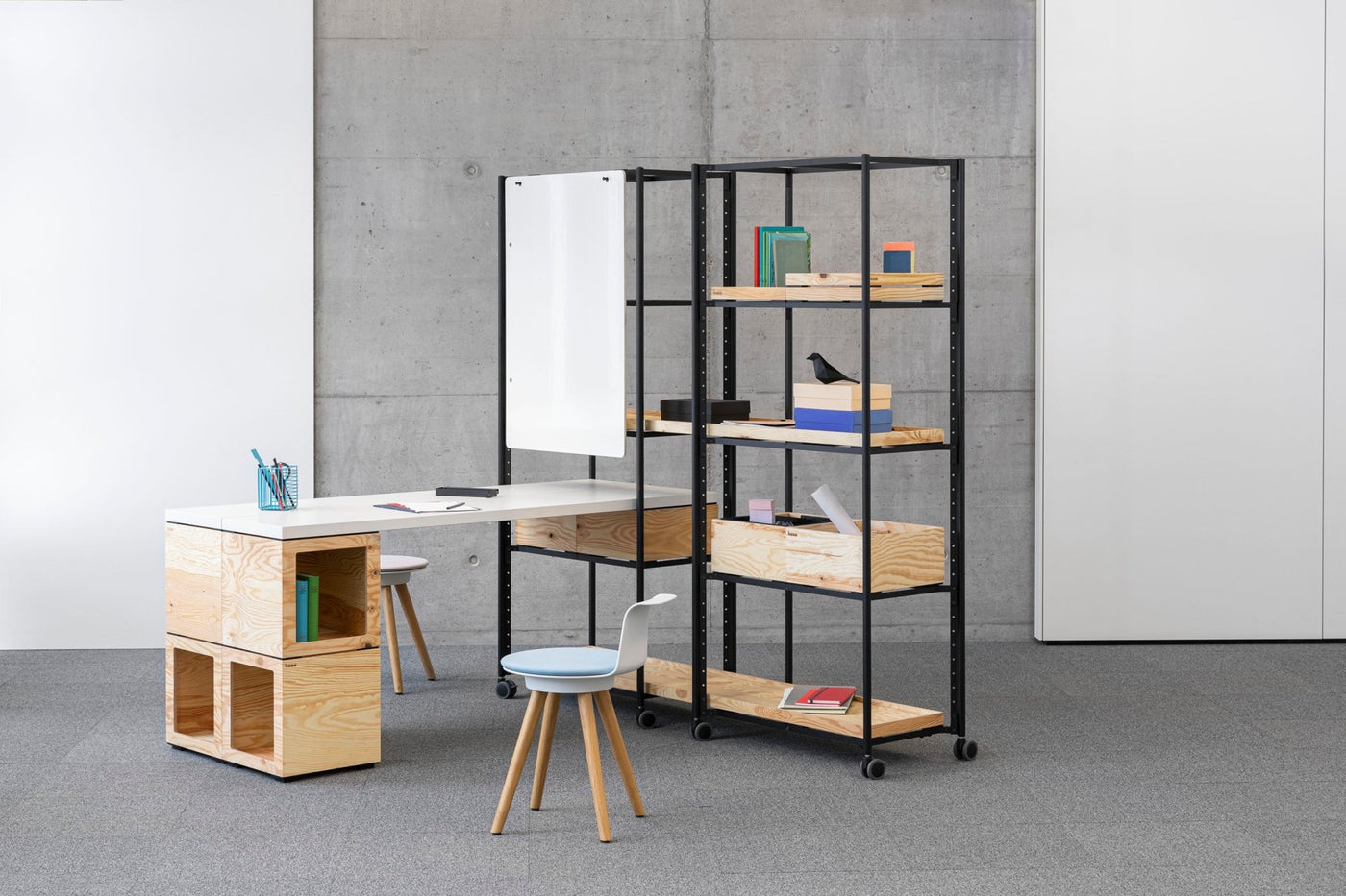 Bene - Bene PIXEL Rack Wall - Desk - 123HomeOffice