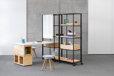 Bene - Bene PIXEL Rack Wall - Desk - 123HomeOffice