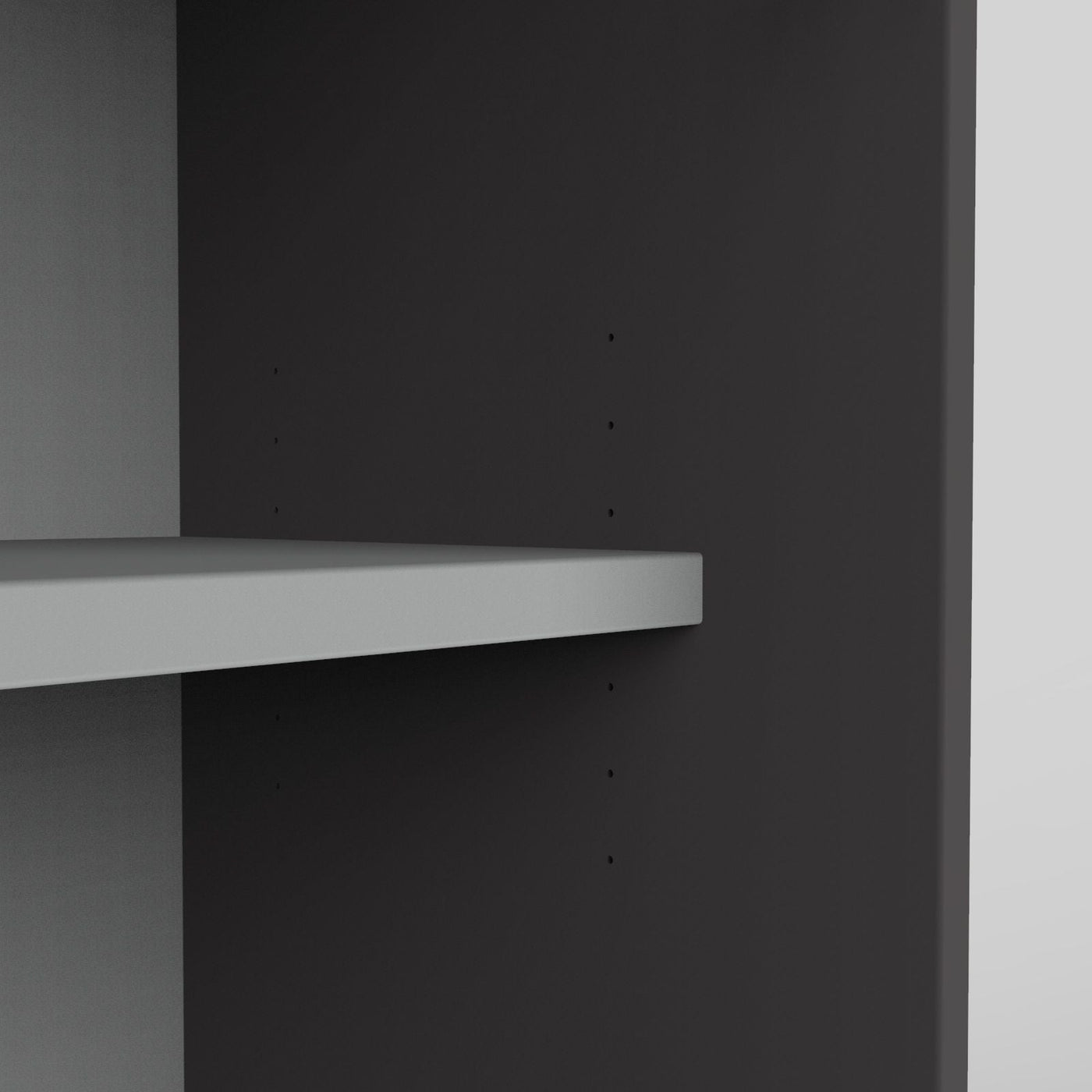 Hali - Hali Mix Schiebetürschrank - Storage - Größe (B x H x L): 120x77.5x44cm - Eterno Oak / Eterno Oak - 123HomeOffice