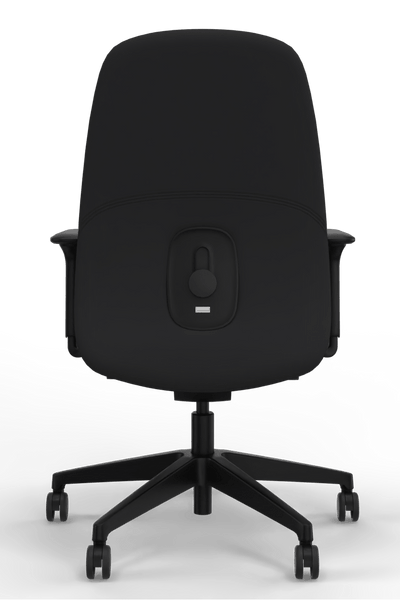 Interstuhl - Interstuhl HEJis3 (HJ116) Bürostuhl (Polsterrücken) - Bürostuhl - Polsterrücken (HJ116) - Schwarz Schwarz - Synchronmechanik - 123HomeOffice