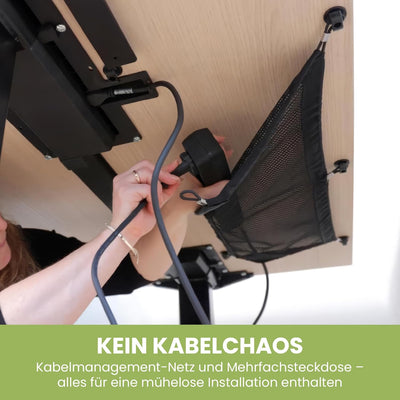 Linak - Linak Gusbari Standing Desk - Secret Deal - Desk - 112 x 77cm - Weiss - 123HomeOffice