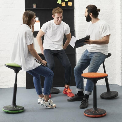 Wagner - W3 3D Hocker / Stool - Sitzhocker - Schwarz Weiss - 123HomeOffice