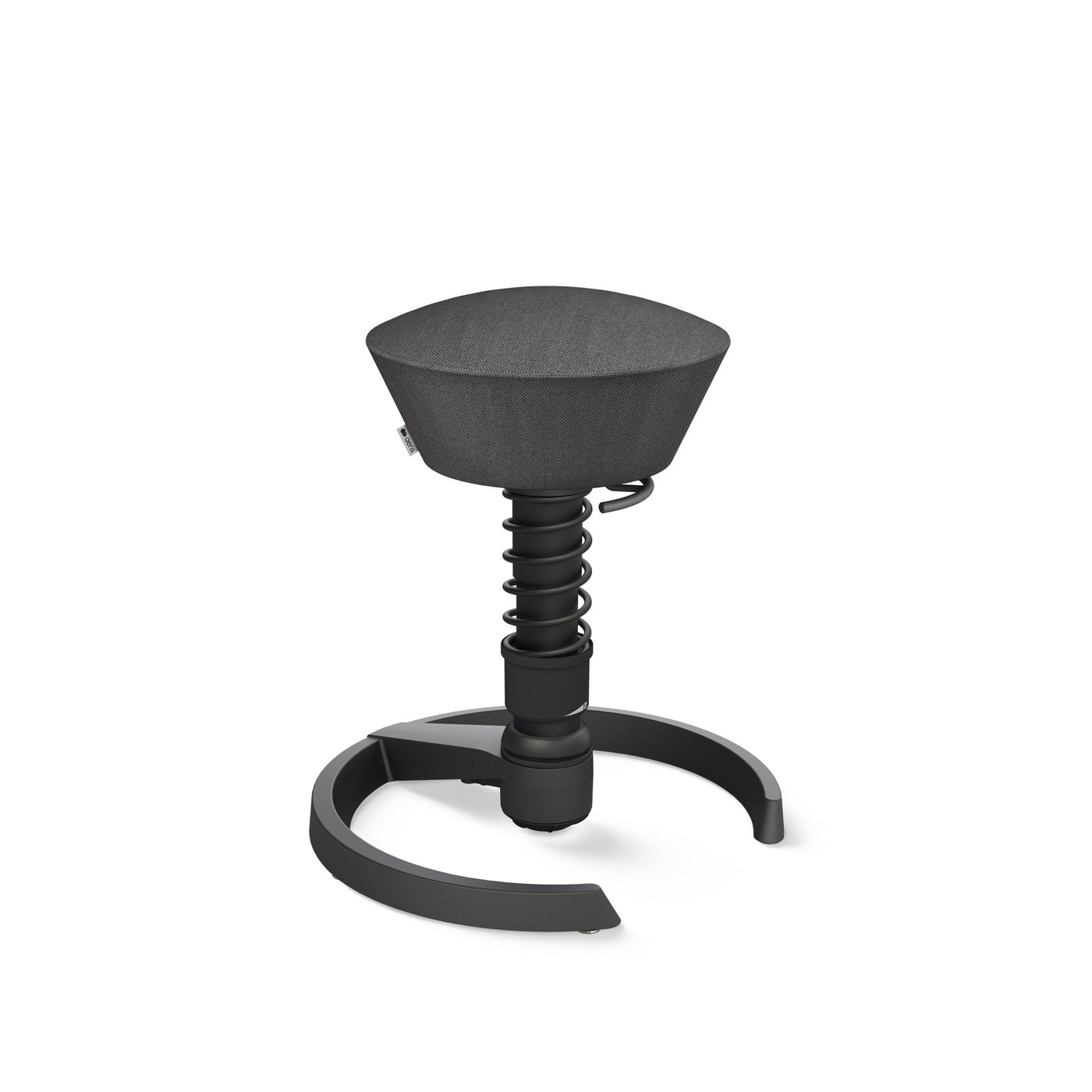 Aeris - Aeris Swopper Black Gleiter - Sitzhocker - Wollmischung (Capture Gabriel) - schiefergrau - 123HomeOffice