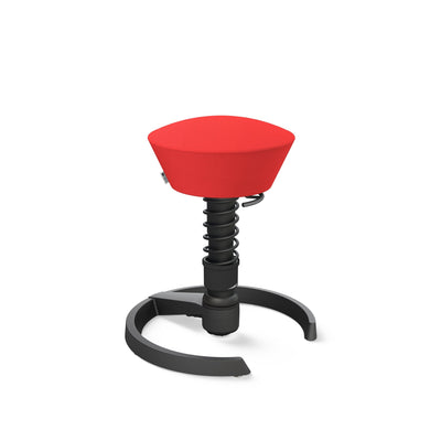 Aeris - Aeris Swopper Black Gleiter - Sitzhocker - Wollmischung (Select Gabriel) - azurblau - 123HomeOffice