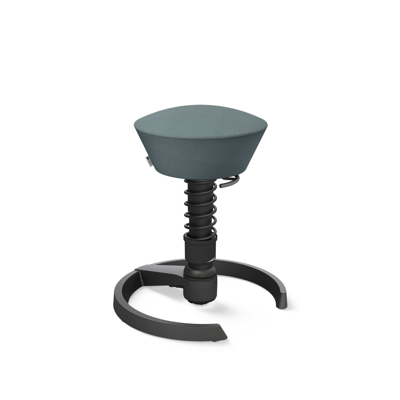 Aeris - Aeris Swopper Black Gleiter - Sitzhocker - Wollmischung (Select Gabriel) - azurblau - 123HomeOffice