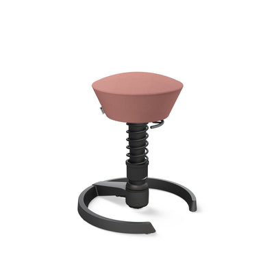 Aeris - Aeris Swopper Black Gleiter - Sitzhocker - Wollmischung (Select Gabriel) - blassrosa - 123HomeOffice