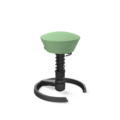 Aeris - Aeris Swopper Black Gleiter - Sitzhocker - Wollmischung (Select Gabriel) - türkis - 123HomeOffice